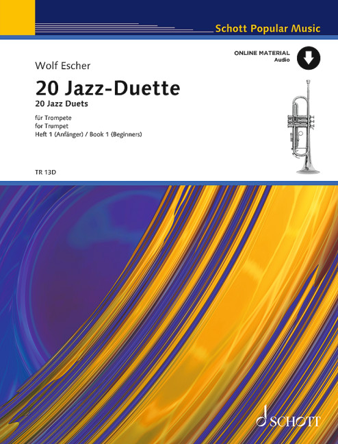 20 Jazz-Duette Band 1 (+Online Audio)